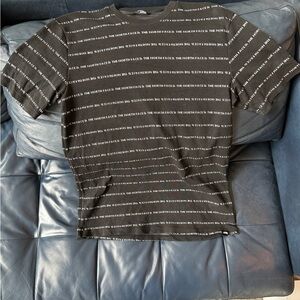 The North Face Black and White Logo Tee